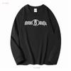 Logo Three 6 Mafia hip hop T-shirt nera Tutte le taglie S 5XL vintage Lavata Traspirante Casual Comoda Maglietta Per Uso Quotidiano
