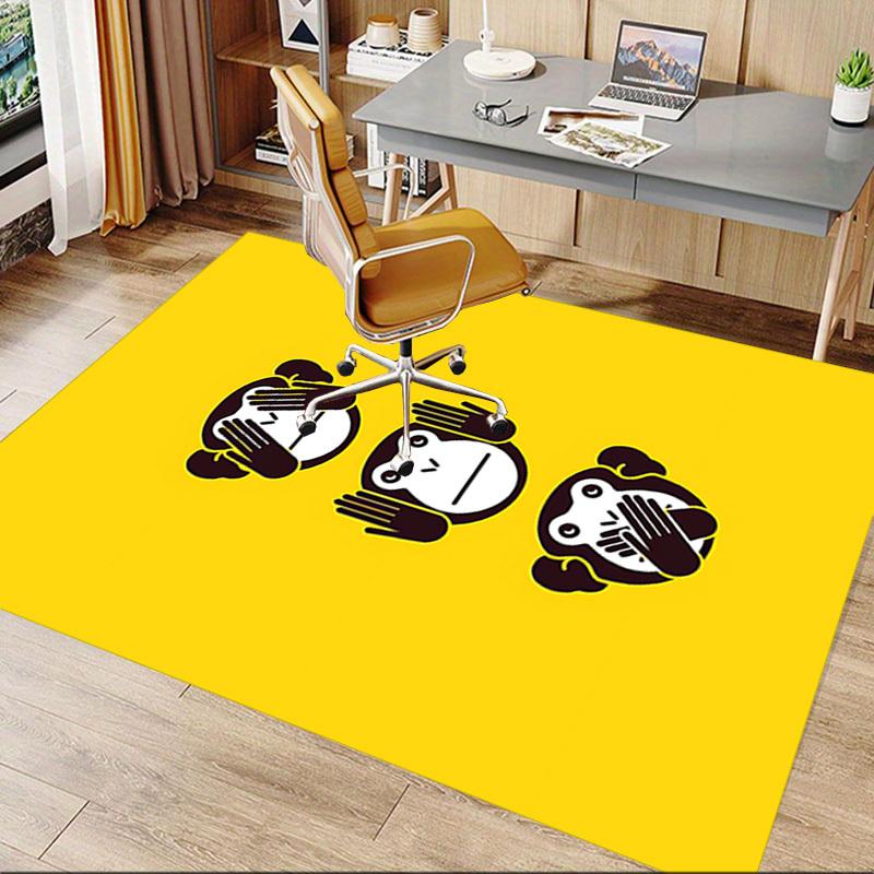 1PC Monkey See Monkey Do Extra Large Non Slip Floor carpet, Office, family, bedroom Large Area Rug Indoor Rugs, Vibrant Colors