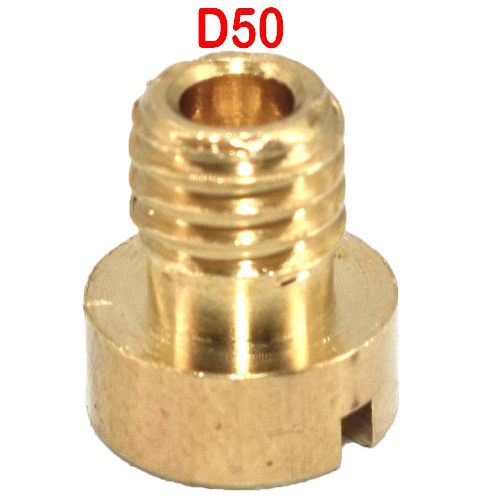 Size30-72 1pc 5MM Thread For DELLORTO SHA Carb Carburetor Main Jet PHBG AD/DS Racing Main Injector Nozzle Pilot Jet