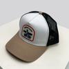 Letter Embroidery Color Block Baseball Hats Breathable Mesh New Men Women Sunshade Personal Versatile Trucker Caps Fashion Retro