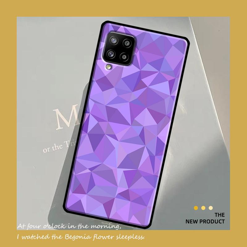 Geometric Abstract Crystal Case For Samsung Galaxy A54 A34 A52 A32 A22 A12 A13 A14 A23 A33 A53 A73 A51 A71 Cover