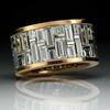 Classic Copper Alloy Zircon Ring Ladies Jewelry Wedding Promise Party Gift