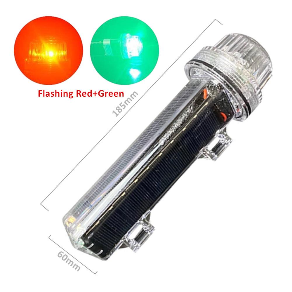 JayCreer Marine Solar Signal Light For Boats