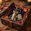 Festive Halloween Keyring 1/2Pcs Spirit Boo Crew Ghost Keychain, Spooky Accessory for Keys Seasonal Keychain Charm Bags Lanyards, Perfect Gift Lovers