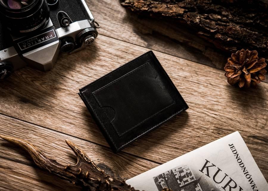 Peterson Men's Leather Landscape Wallet with RFID