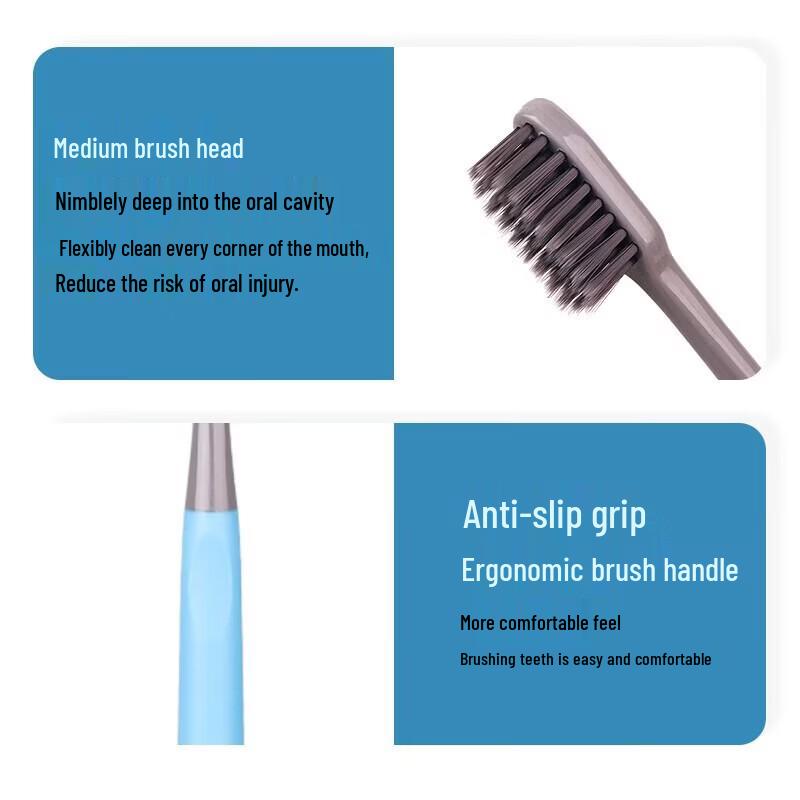 Dr. Dental DT226 Brightening Stain Removal Toothbrush (10-Pack)