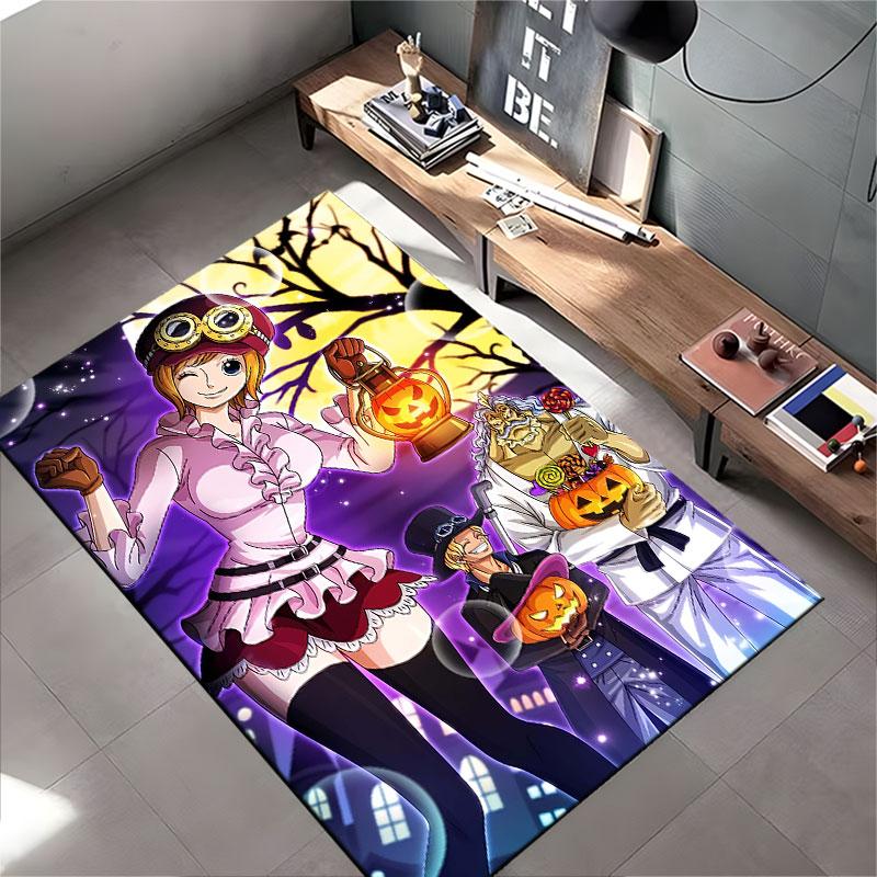 Halloween Anime Characters Design Suitable As a Non-slip Mat for the Living Room or Bedroom Sofa