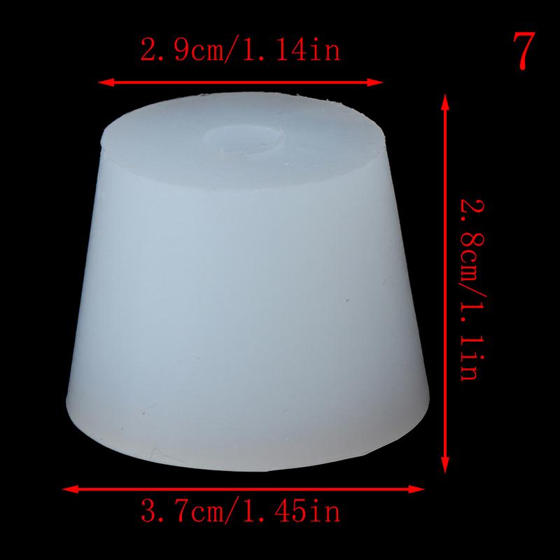 Fermentación sellada de la cubierta de la tapa del vino del brebaje del tapón de la goma de silicona de la categoría alimenticia