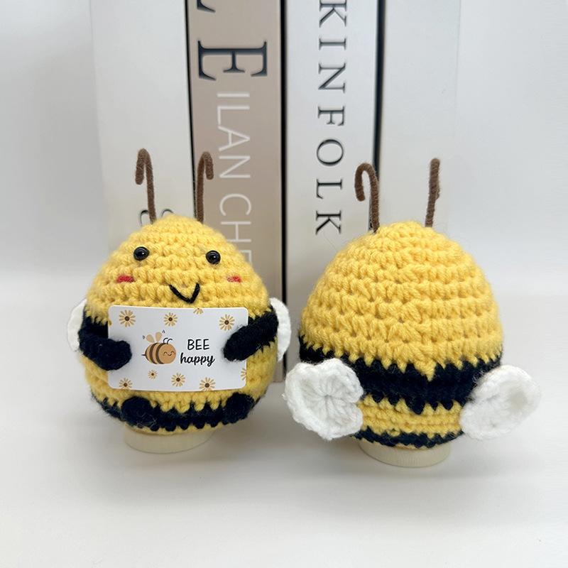Positive Potato Ornament Desk Accessories Offices Accessories Desktop Decoration Crochet Fruits Vegetables Christmas Gift