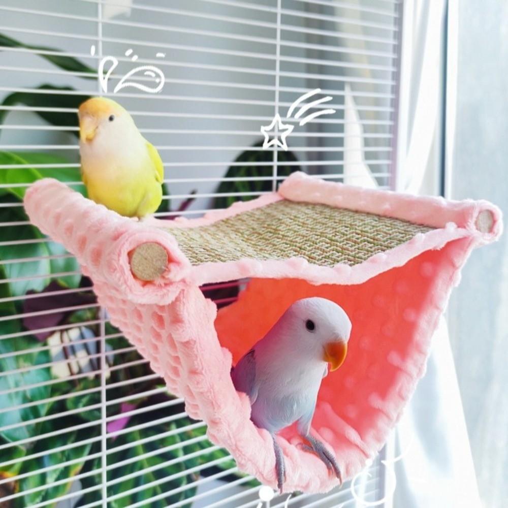 Breathable Bird Sleeping Nest Summer Pet Bird Cage Swing New Parrot Hammock for Small Pets
