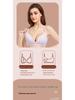 All-Cotton Wire-Free Front Closure Nursing Bra - Double Open Buckle Maternity Bra