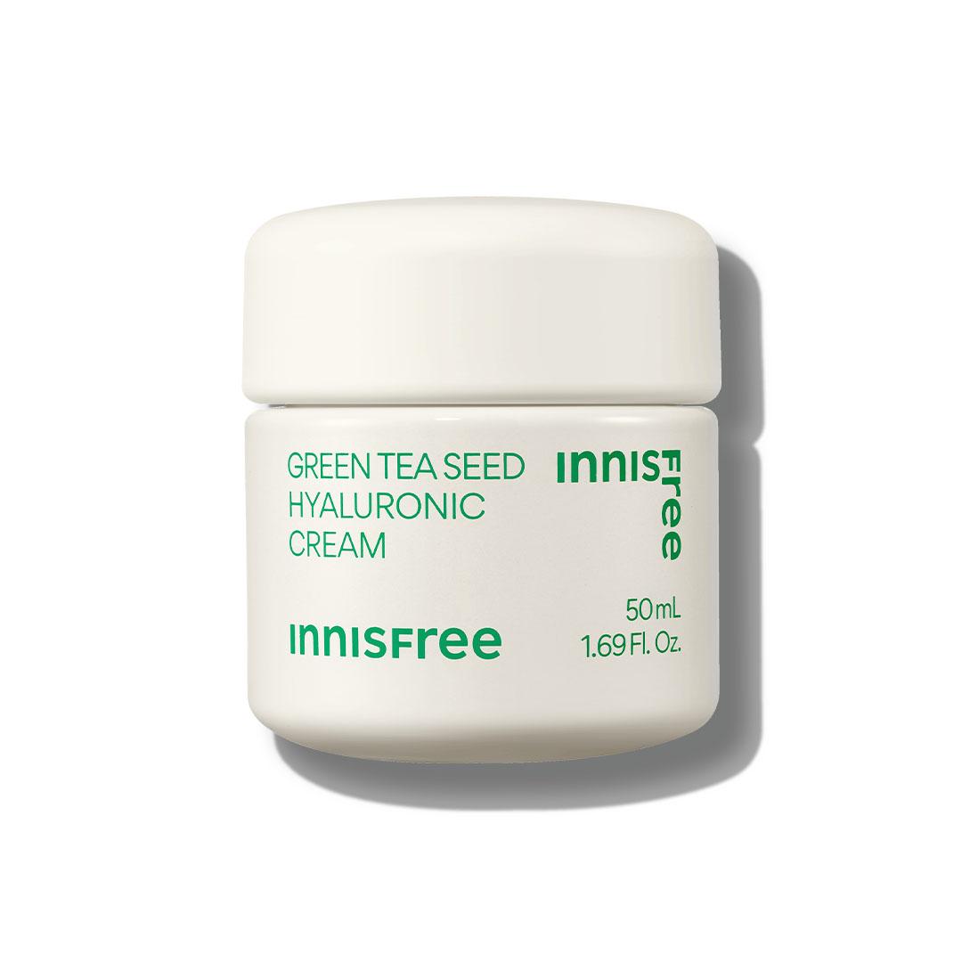 INNISFREE Гиалуроновый крем с семенами зеленого чая 50 мл НОВИНКА Cream 50ml NEW