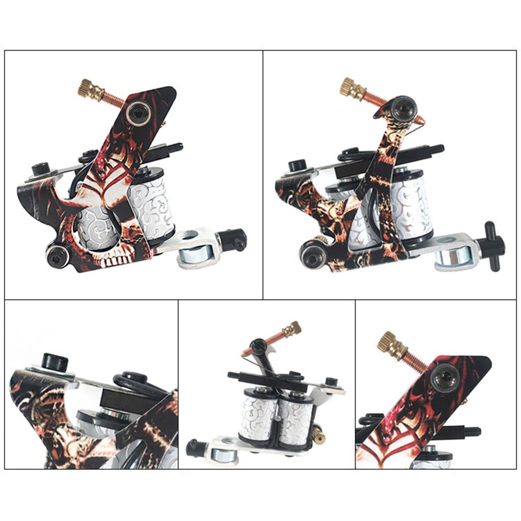 Complete Tattoo Kit for Beginners 2 Tattoo Machine Kit Tattoo Power Supply Tattoo Ink Cups Tattoo