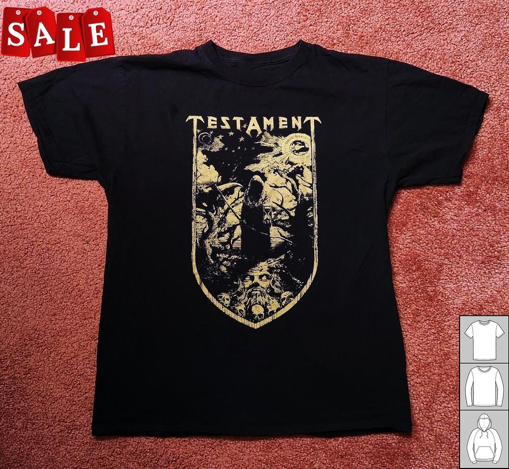 

New TESTAMENT Band Death Metal Rock Gift For Fans Unisex All Size LW980 Unisex T-Shirt S
