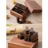 28Pcs Vintage Decorative Rubber Stamp Letter Number Pattern Wood Rubber Stamp for Scrapbooking Diary Journal DIY Craft