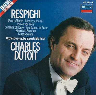 CD OTTORINO RESPIGHI, L'ORCHESTRE SYMP - Pines Of Rome ? Fountains Of Rome ? 4101452 Decca 1983 Germany Classical Used