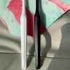 Black & White Soft Bristle Toothbrush Set for Couples - 2-Piece with Frosted Handle & Long Brush Head