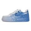 Nike Air Force 1 811 Manufacturing, Winter Fireworks Coverage Low top Skateboard Shoes Men's Blue White CW2288-111(Team80-)