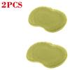 2pcsWash Foot Brush Body Cleanser Silicone Sponge Bath Massage Mat Shower Back Brush Wall Mounted Foot Wash Mat with Suction Cup