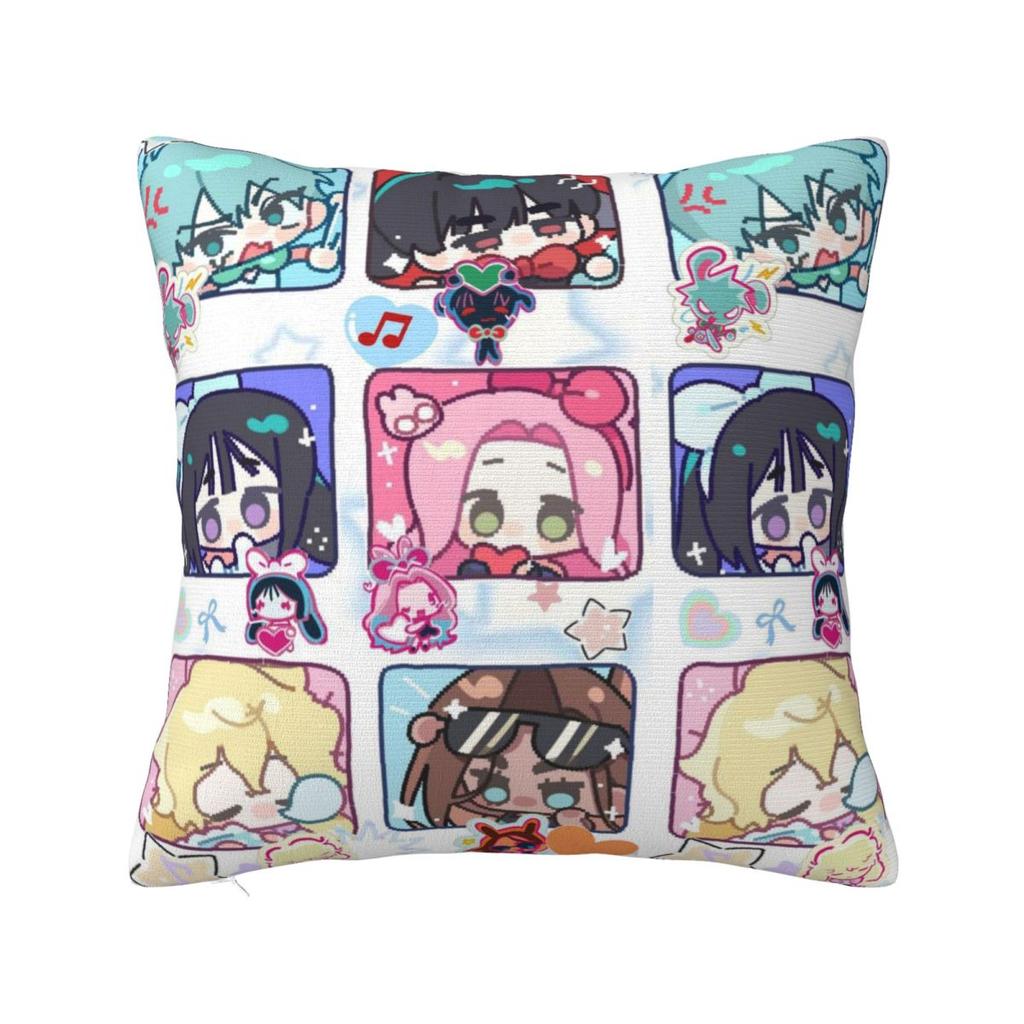 Alien Stage Anime Pillow Covers Home Luka Ivan Till Mizi Cushion Case Cool Decorative Pillow Cover 45*45