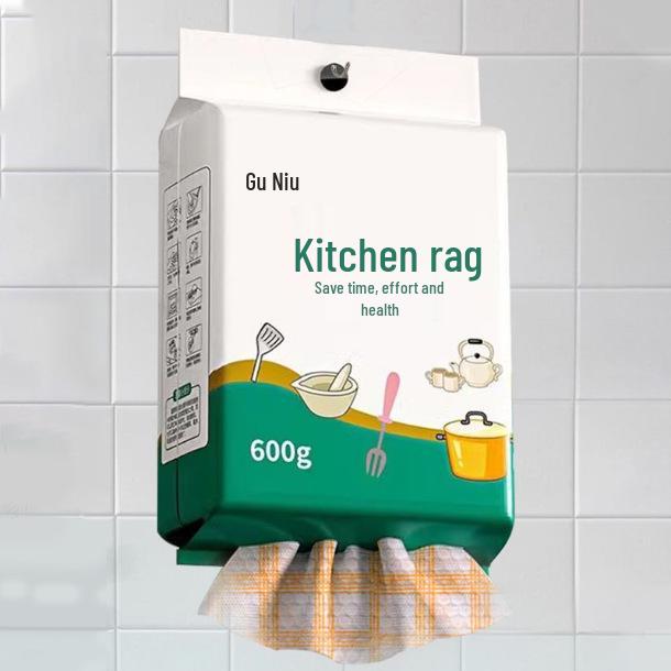 Jednorazowe ręczniki kuchenne chłonące tłuszcz i gąbki do szorowania z chłonnymi, leniwymi ściereczkami