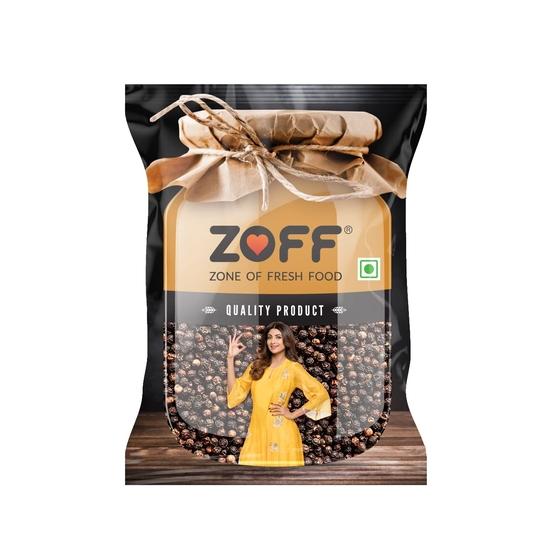 Zoff Green Cardamom 25GM | Ajwain 50GM | Black Pepper 50GM | All In One Pack 3 | Freshly Grounded, No Added Colour