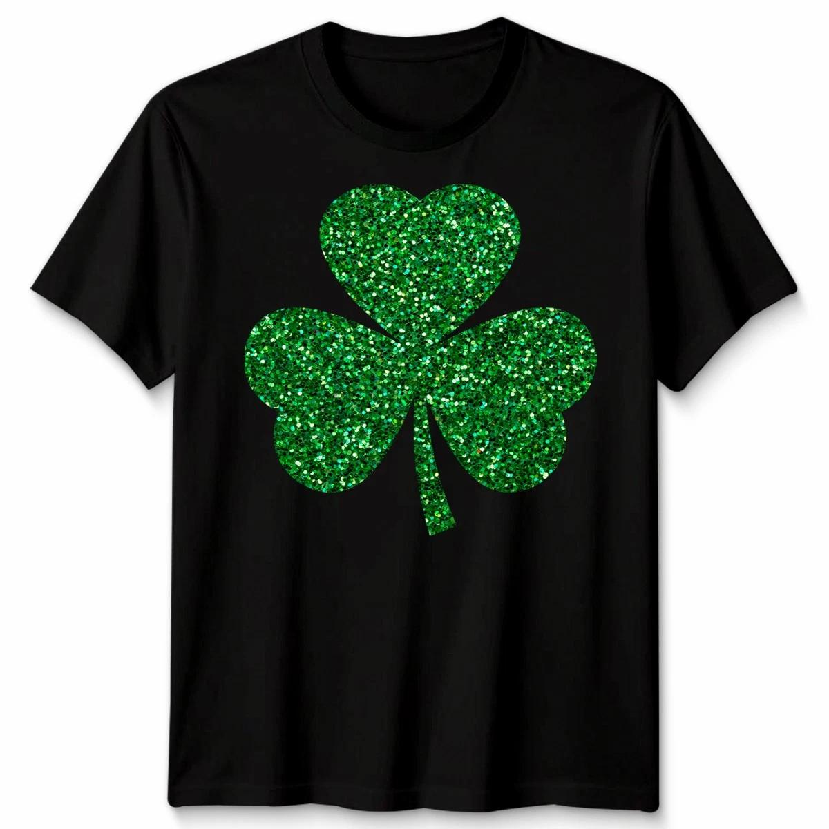 St Patrick Day Shamrock Irish Ireland Mens T Shirt Womens Girls 2XL