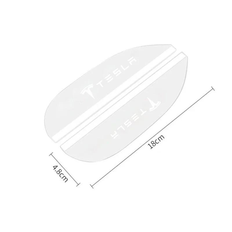 

Car Sticker Tesla 2PCS Car Rearview Mirror Rain Eyebrow Rains Shield For Tesla Model 3 Y S X 2021 Roadster Cybertruck Juguete Sp