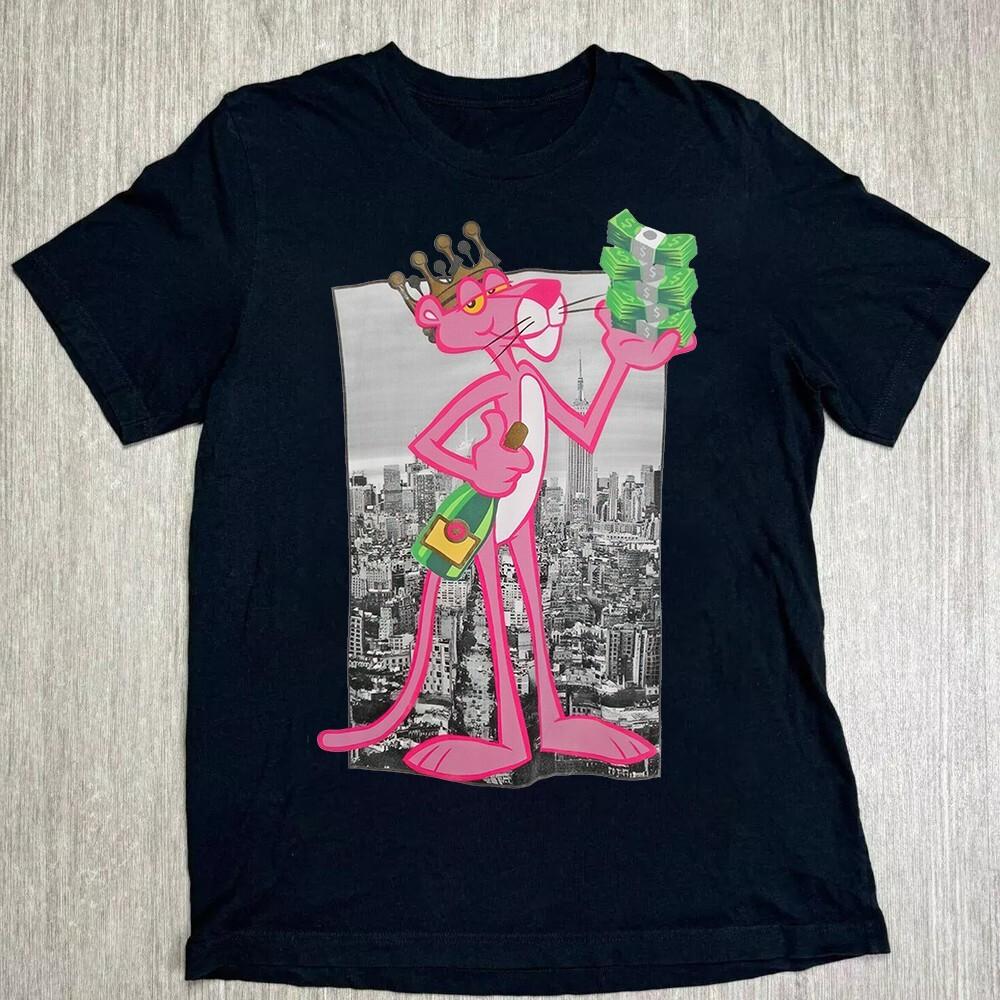 Винтажная футболка унисекс Розовая Пантера Концертная S-235XL 12D353 S