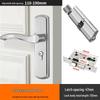 AJ-S255 Stainless Steel Universal Indoor Door Lock with Adjustable Hole Distance