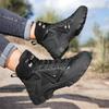 Botas Masculinas Outdoor Botas Desert Botas de Caminhada Sapatos de Tornozelo Para Homens Sapatos de Segurança para Trabalho