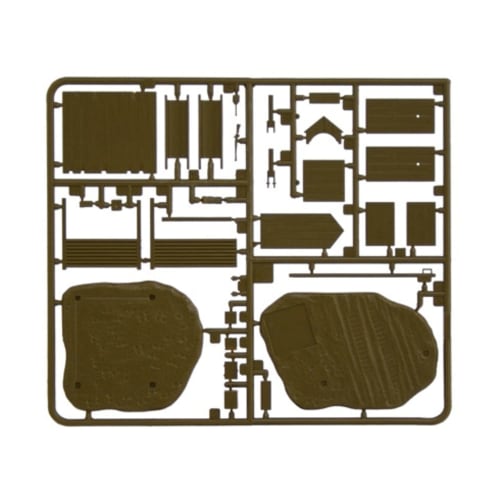 Italeri 1/72 Scale WWII Camp Diorama Accessory Set Plastic Model Kit IT6130
