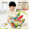 Toddler Durable Fabric Book With Baby Bird Tail For Sensory Stimulation And Parentchild Interaction