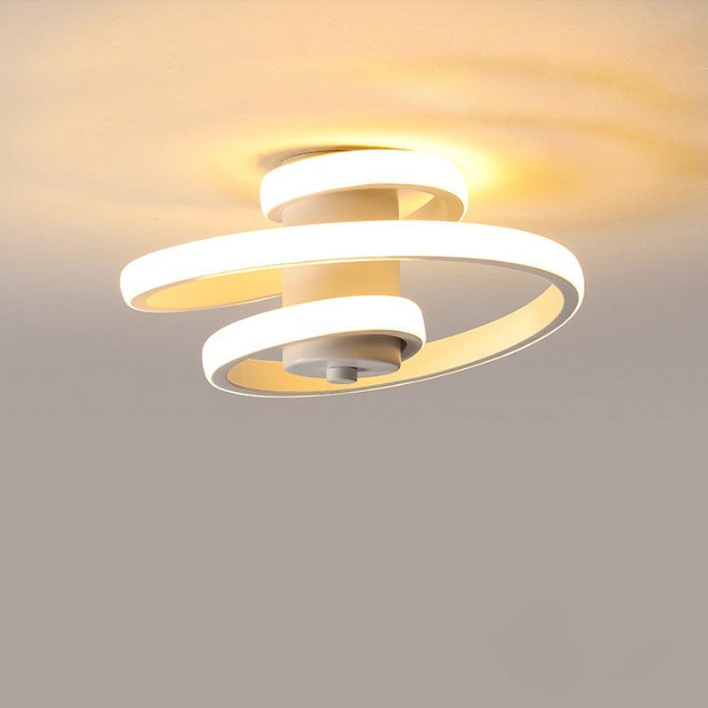 European Minimalist LED Ceiling Lamp Living Room Corridor Porch Hall Balcony Bedroom Decorative Lighting Lamps