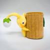 Pikmin Plush Toys: Red Pikmin Trinket Box (Grass) + Blue Pikmin Trinket Box (Mug) + Yellow Pikmin Trinket Box (Wood) X 3-piece Set