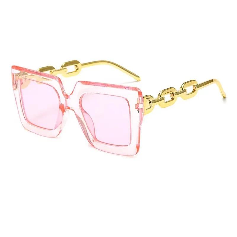 Fashion Oversized Square Sunglasses Vintage Women's Brand Designer Sun Glasses Male Classic Retro Outdoor Shades UV400 Eyewear