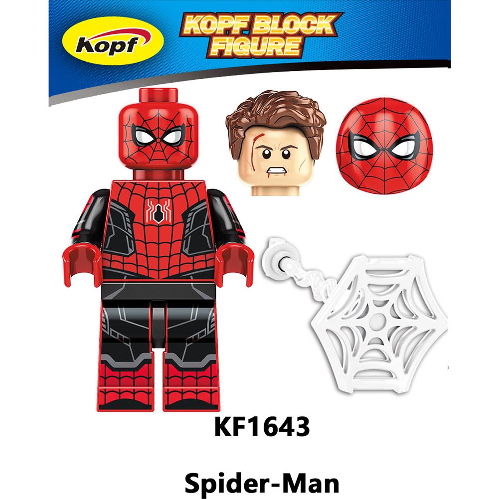 Stavebnicové bloky Minifigurka Hračka Super hrdina série Iron Spider-man Green Goblin Dr. Chobotnice sestavené stavební bloky