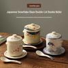 Yoshida Craftsman Ceramic Double-Boiler Stew Pot