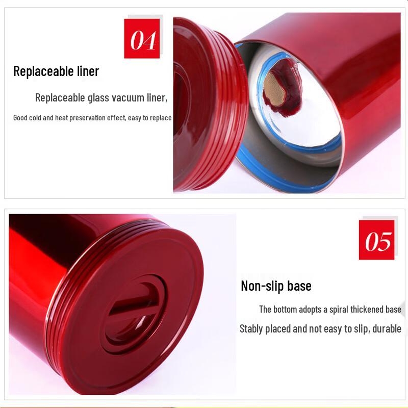 Thermos isotherme en acier inoxydable Di Rui En