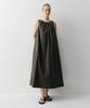 Ia Thea Shirring Maxi Dress (Deep Khaki)