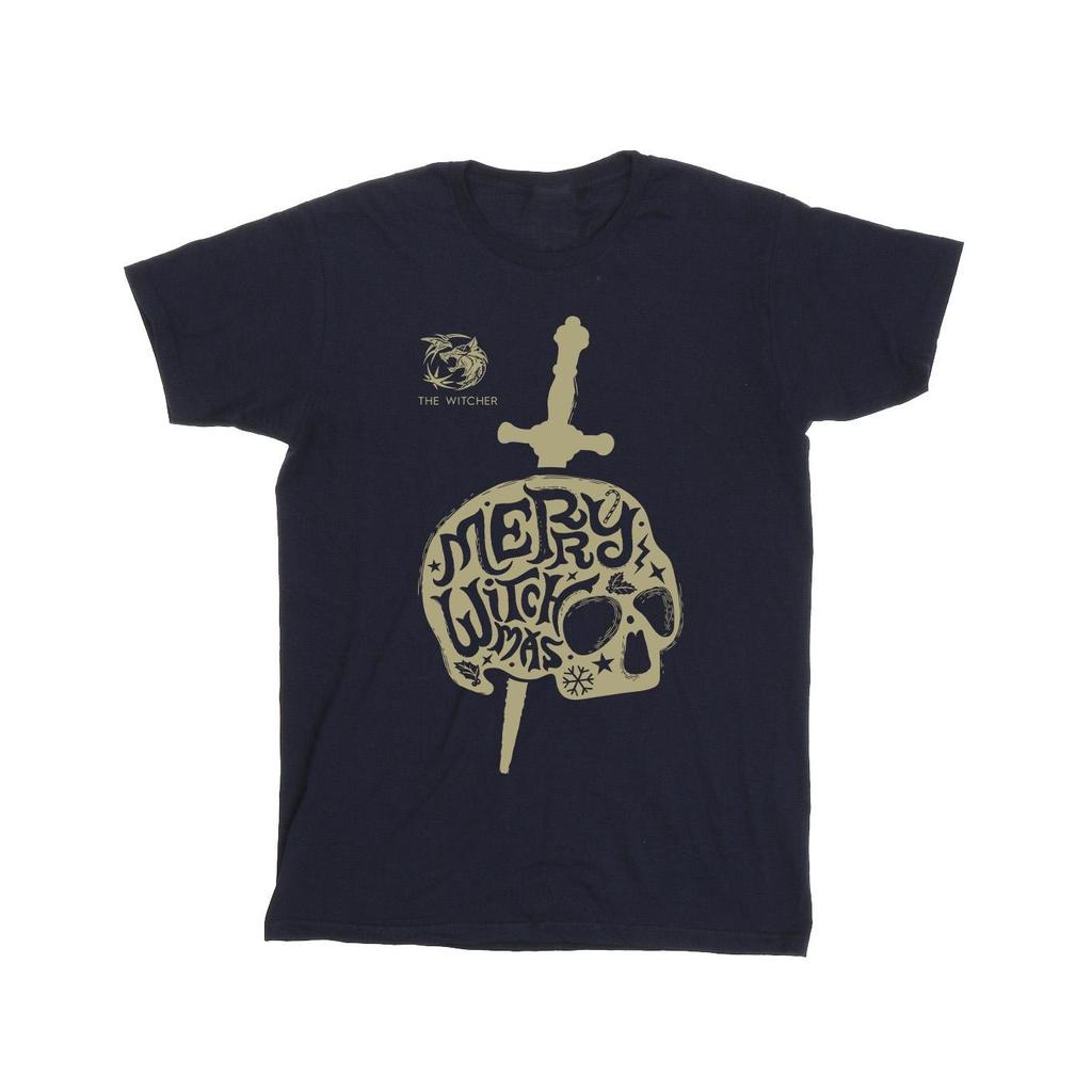 Netflix Mens The Witcher Merry Witchmas T-Shirt