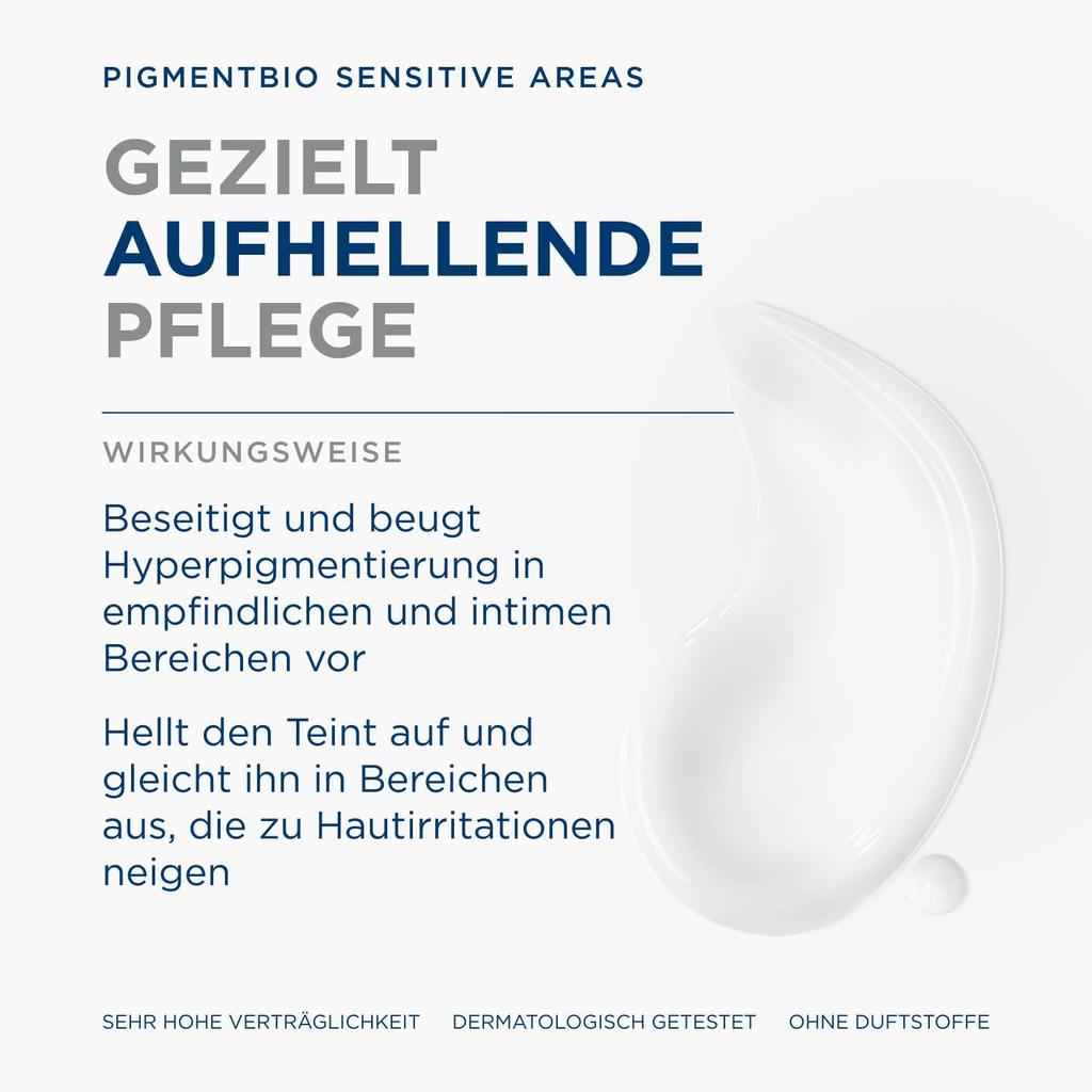 Bioderma Pigmentbio Wrażliwe Strefy Rozjaśniający Krem do Ciemnych Plam i Podrażnień