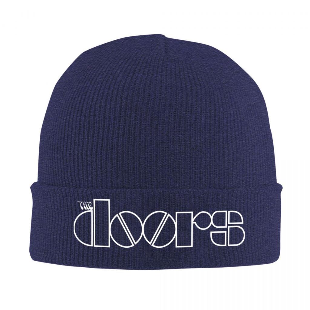 The Doors Knitted Hat Beanie Autumn Winter Hats Warm Street Band Caps for Men Women