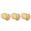3PCS 3K 3/8-24UNF 3000psi Unified Copper Burst Disk for Paintball Tank Regulator