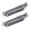 Universal 2Pcs Chrome Car SUV Air Flow Fender Side Vent Decoration Sticker Automotive General Decorative Tuyere Car Sticker