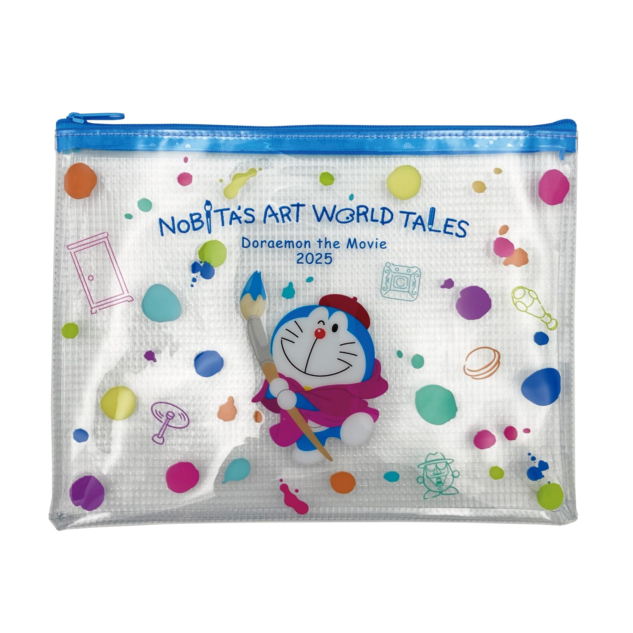 

Doraemon the Movie: Nobita s Picture World Story Clear Pouch