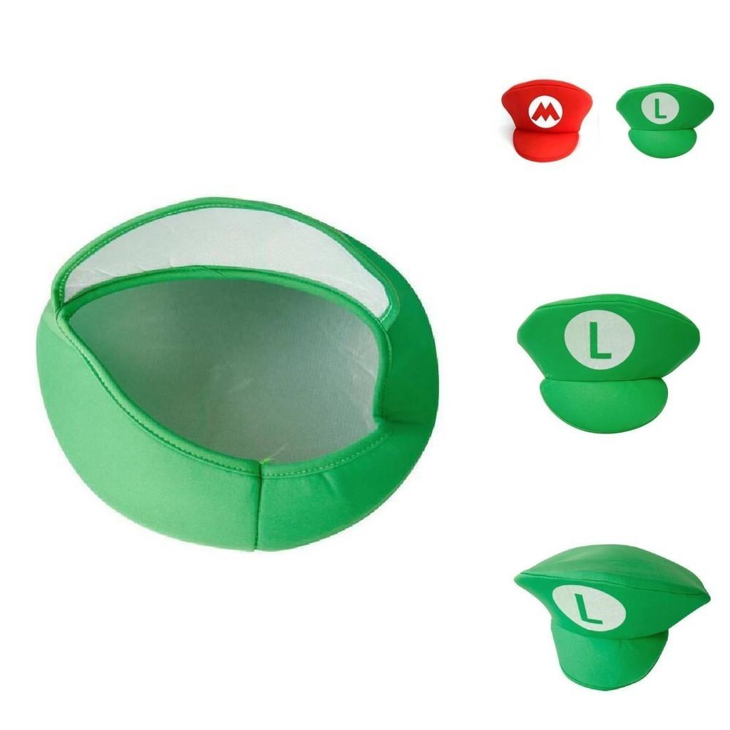 Unisex Klobouk Super Mario Luigi Bros Cosplay Pro Dospělé A Děti Halloweenské Kostýmové Rekvizity