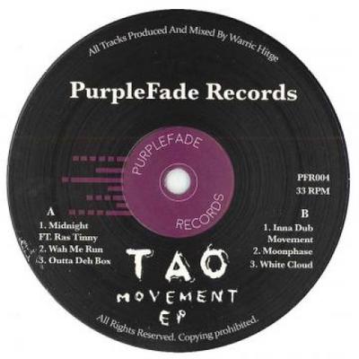 12inch Record TAO - Movement EP PFR004 Purple Fade Rec 2018 UK Reggae, Ska & Dub
