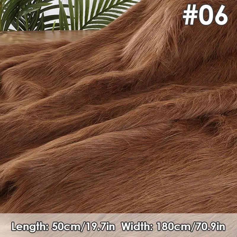 50x180cm Premium Faux Fur Backdrop Fabric Cosplay Photo Studio Decor DIY Anime Costumes Ears Craft Material Plush Cloth