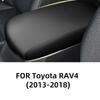 Copertura per Bracciolo in Fibra di Carbonio per Toyota RAV4 2013 2014-2018 Modanatura Interna